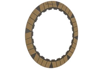 TARCZA CIERNA DWUSTRONNA SPRZĘGŁA E [5-6-7-8] 122X1.6 MM AFTERMARKET 8F35