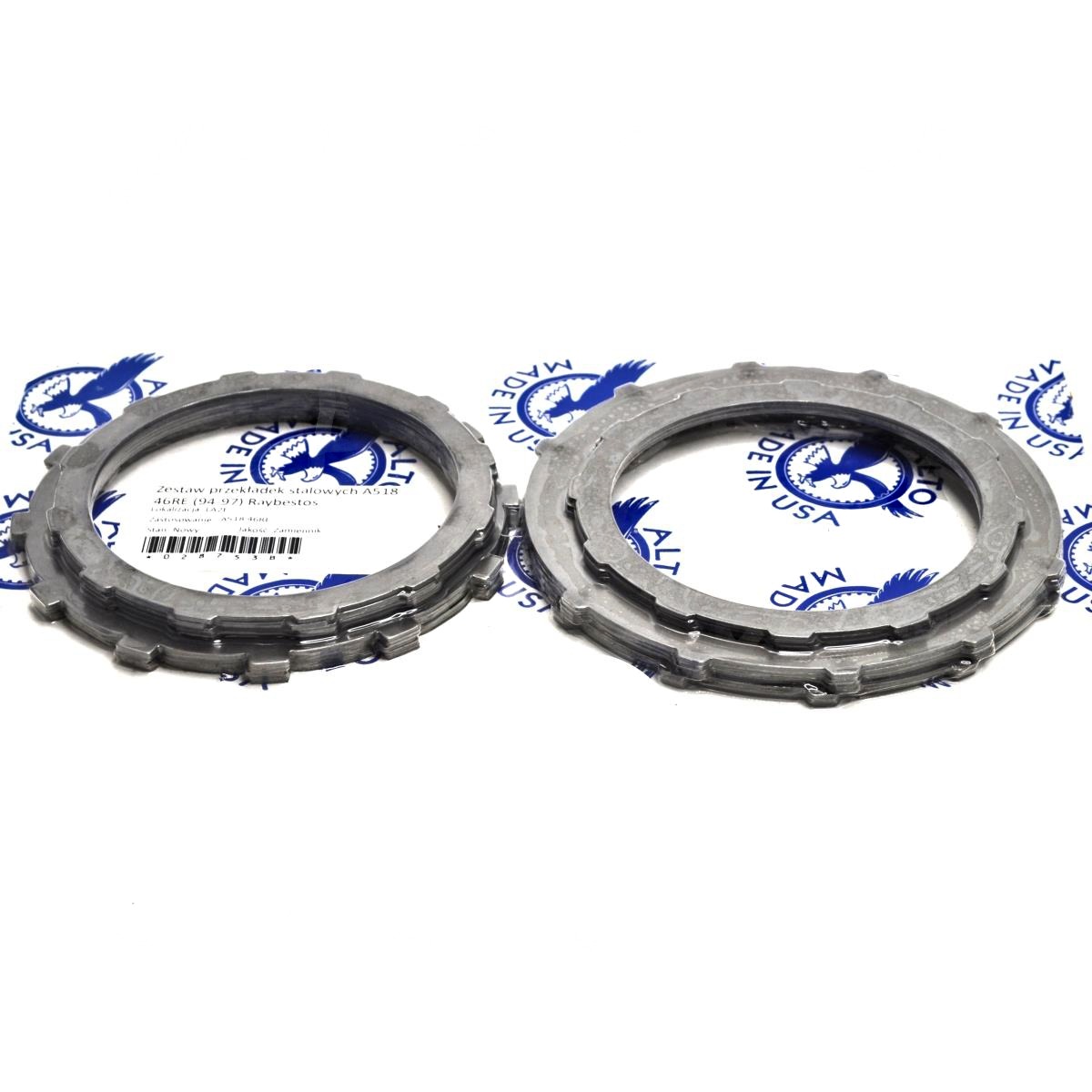 7D09E1642E4B0A968CC8013267081CDE.JPG Zestaw przekładek stalowych a518 46re (94-97) raybestos | automatyczni gm | części do automatycznych skrzyń biegów