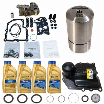 Zestaw naprawczy mechatroniki DSG7 0AM DQ200 + RAVENOL SSF 1L + MTF-3 3L – wariant 2 – składniki zestawu