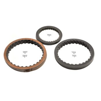 ZESTAW TARCZ CIERNYCH 6HP26 ORYGINAŁ ZF 7X TARCZ E OEM ZF